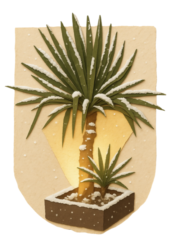 Yucca Palms — winter